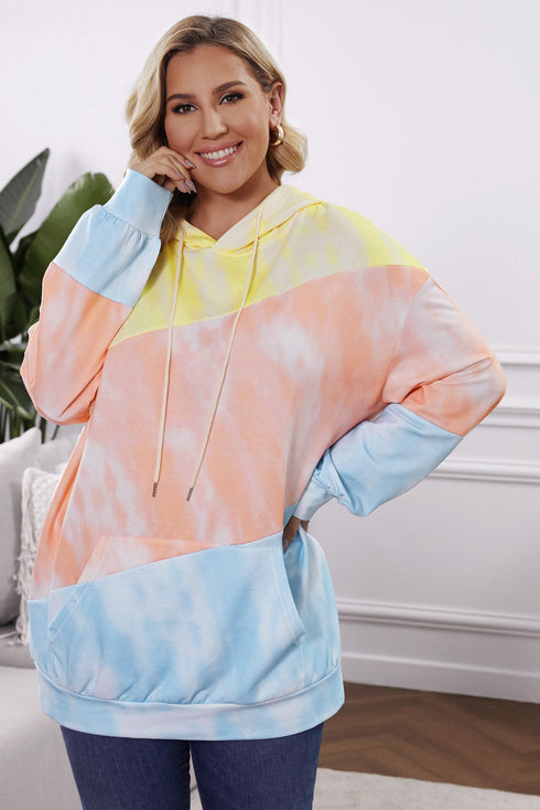 'Zella' Oversized Multi Colour Hoodie - Celes Fashion